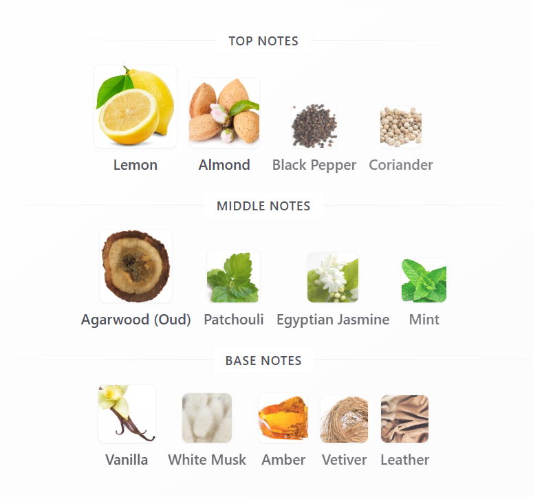 MANCERA Aoud Lemon Mint Edp | 120 ml