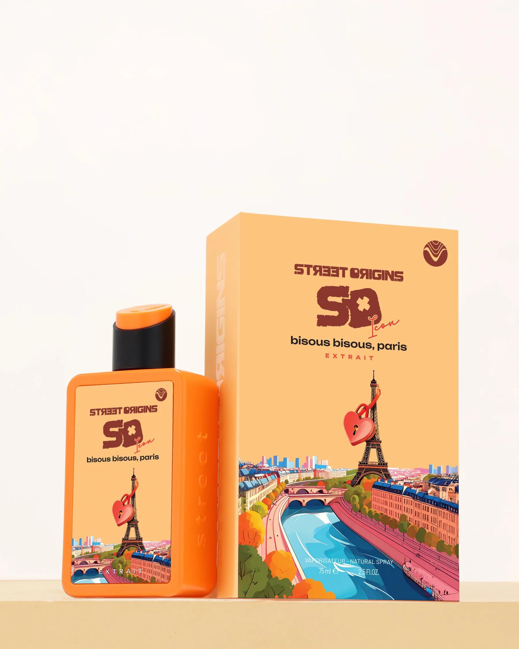 STREET ORIGINS Bisous Bisous Paris Extrait | 75 ml