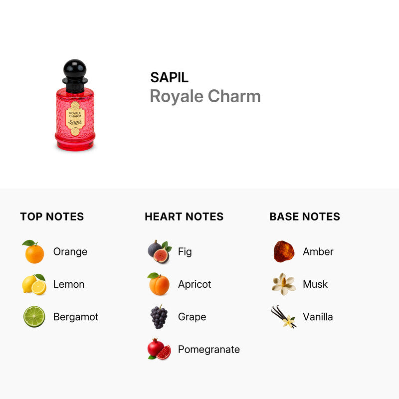 SAPIL Royale Charm Edp | 100 ml